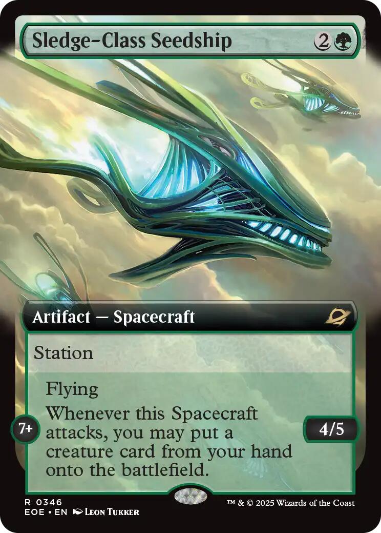 Sledge Class Seedship Extended Art