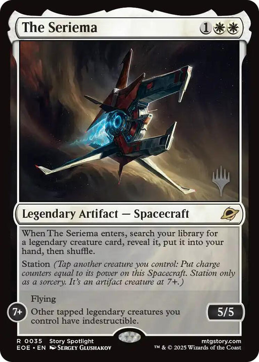 The Seriema - Promo Pack: Edge of Eternities #35 Magic: The Gathering card