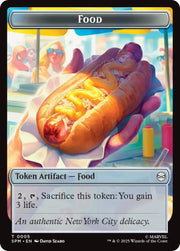 Food // Robot Double-Sided Token