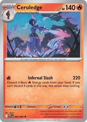 Ceruledge - ME02: Phantasmal Flames #020/094 Pokémon card