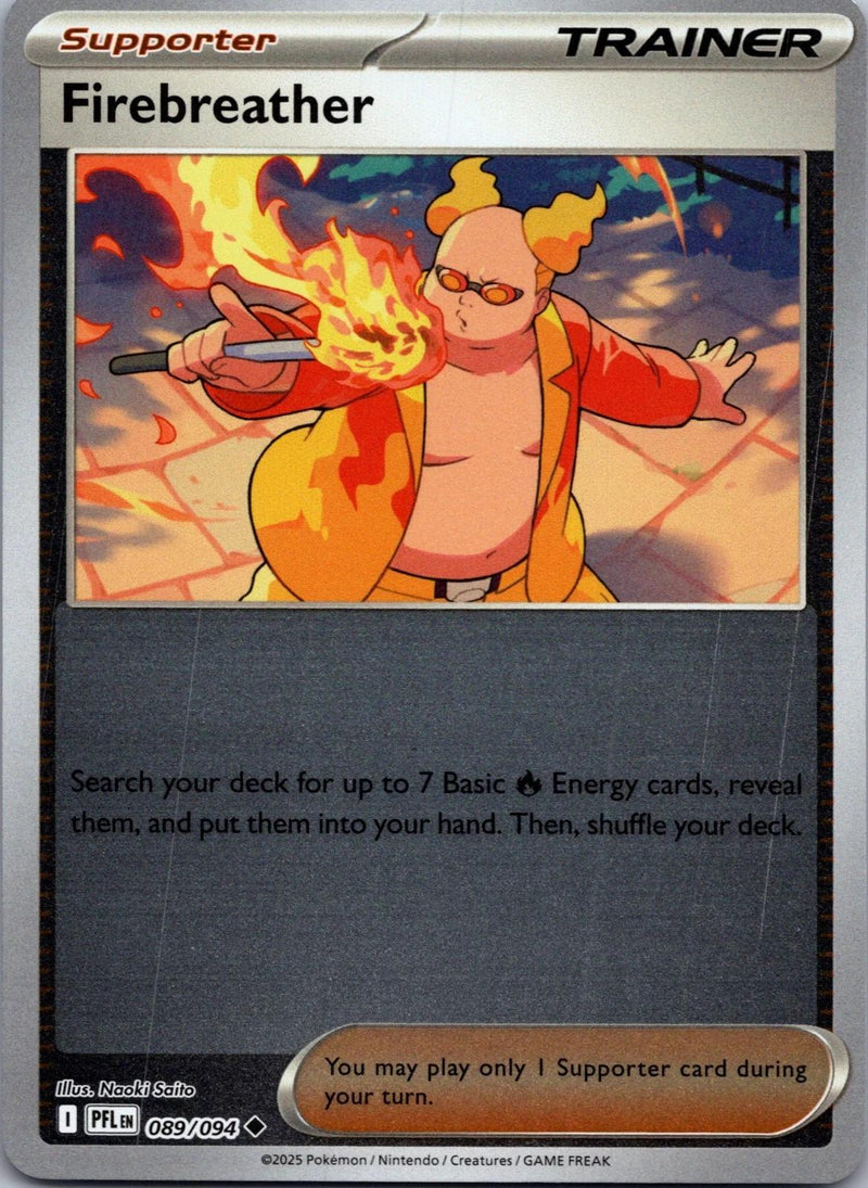 Firebreather - 089/094 - ME02: Phantasmal Flames #089/094 Pokémon card