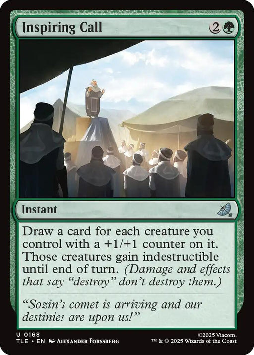 Inspiring Call