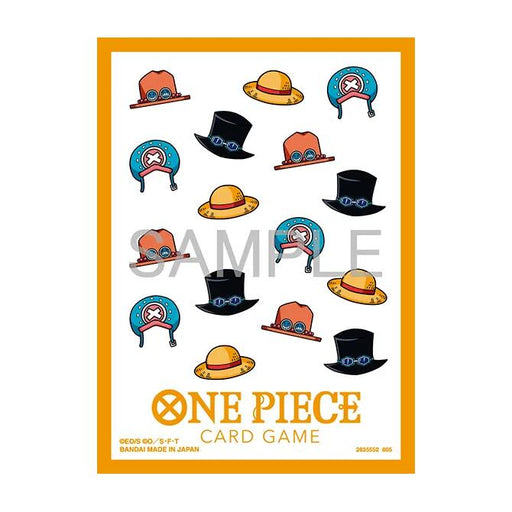 One Piece Card Game Official Sleeves - Hat Patterns (70-Pack)