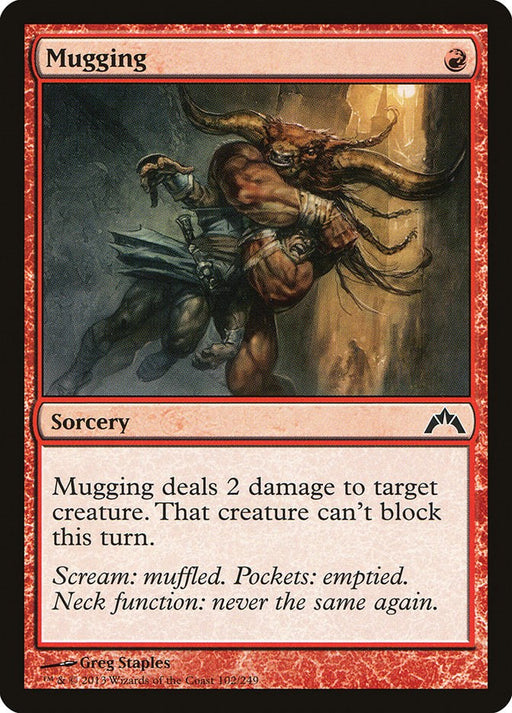 Mugging - Gatecrash #102 Magic: The Gathering card