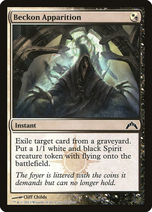 Beckon Apparition - Gatecrash #212 Magic: The Gathering card