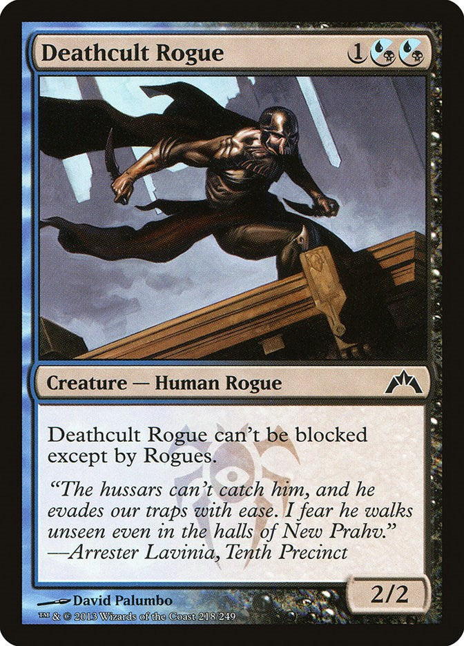 Deathcult Rogue - Gatecrash #218 Magic: The Gathering card