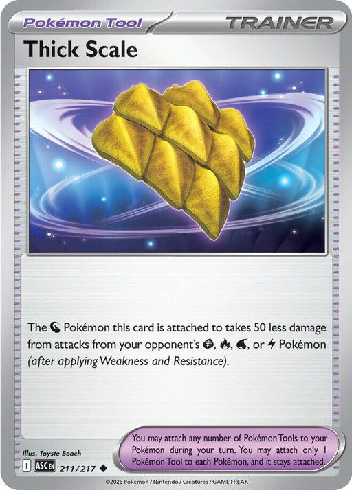 Thick Scale - ME: Ascended Heroes #211/217 Pokémon card