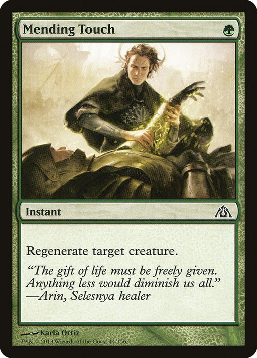 Mending Touch - Dragon's Maze #44 Magic: The Gathering card