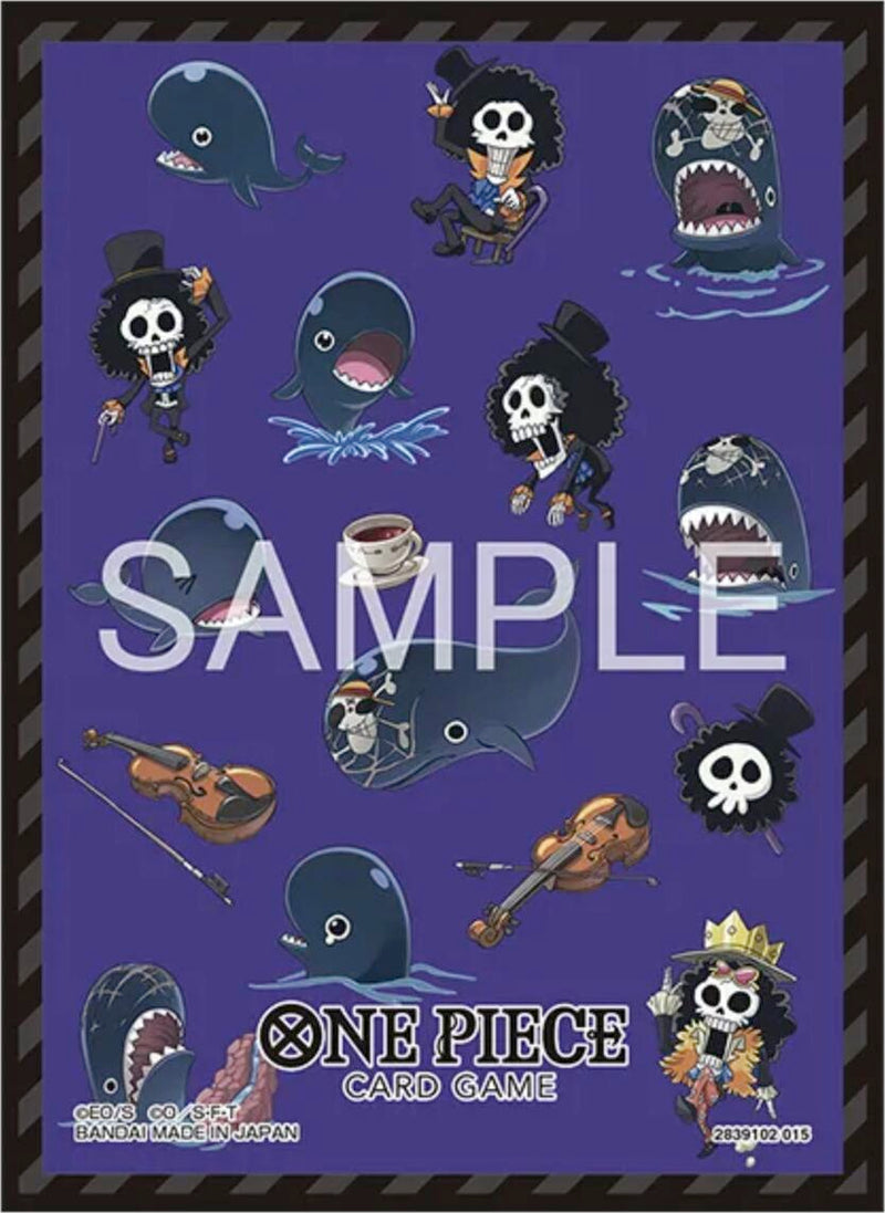 One Piece Card Game Official Sleeves - Brook & Laboon (70-Pack)