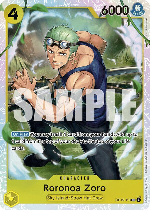 Roronoa Zoro (OP15-113)