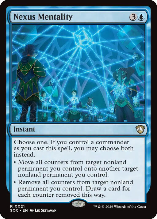 Nexus Mentality - Commander: Secrets of Strixhaven #21 Magic: The Gathering card