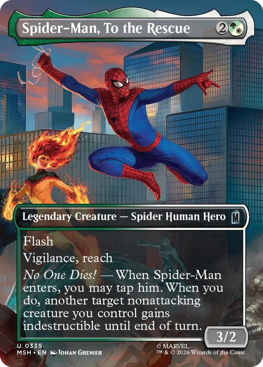 Spider-Man, To the Rescue (Borderless)