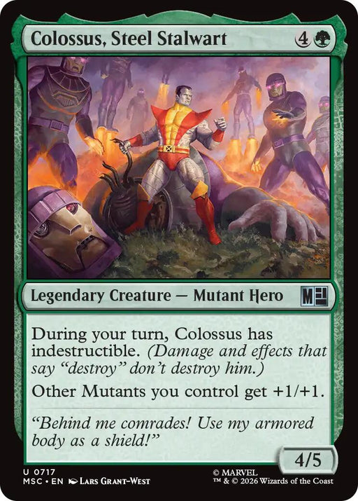 Colossus, Steel Stalwart