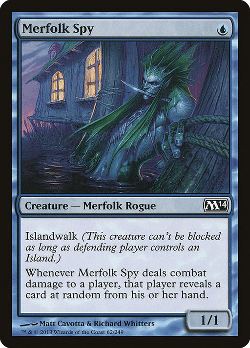 Merfolk Spy - Magic 2014 (M14) #62 Magic: The Gathering card