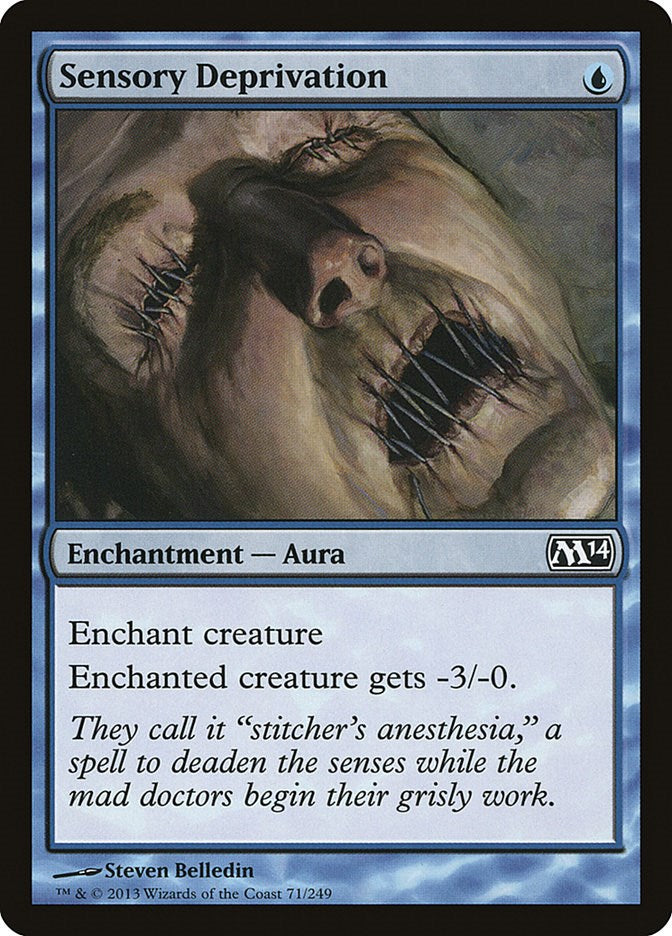Sensory Deprivation - Magic 2014 (M14) #71 Magic: The Gathering card