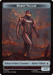 Villain (0009) // Robot Villain (0020) Double-Sided Token (Back)