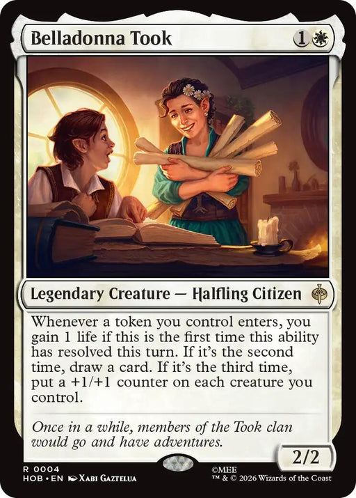 Belladonna Took - The Hobbit #4 Magic: The Gathering card
