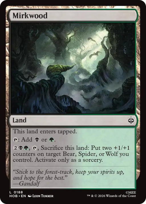 Mirkwood - The Hobbit #188 Magic: The Gathering card