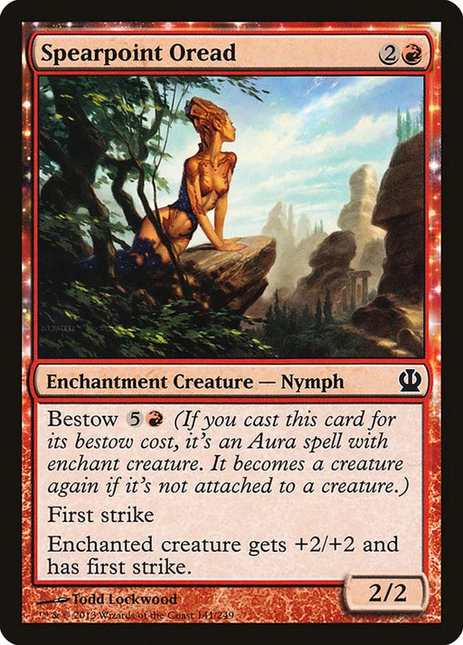 Spearpoint Oread - Theros #141 Magic: The Gathering card