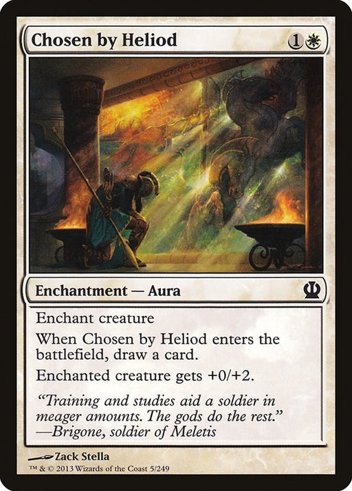 Chosen by Heliod - Theros #5 Magic: The Gathering card