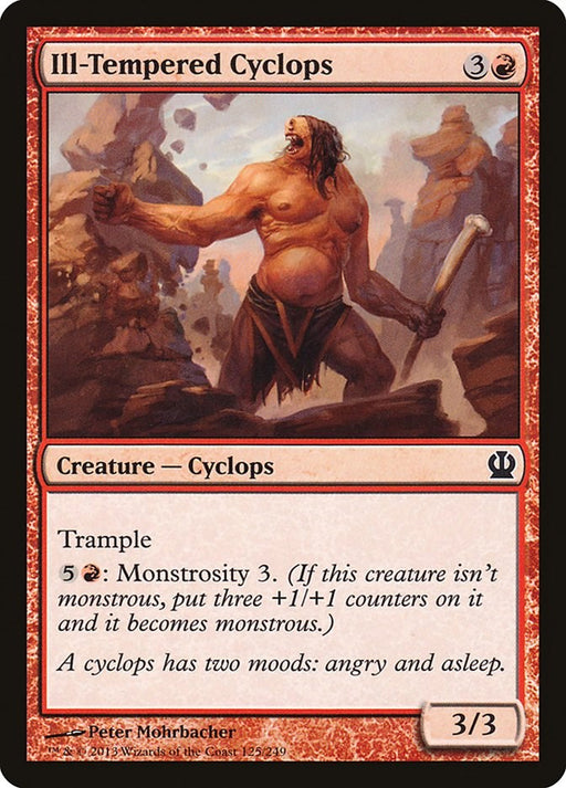 Ill Tempered Cyclops