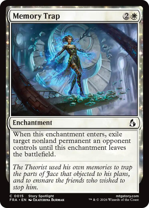 Memory Trap - Reality Fracture #15 Magic: The Gathering card