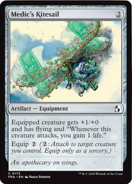 Medic's Kitesail - Reality Fracture #173 Magic: The Gathering card