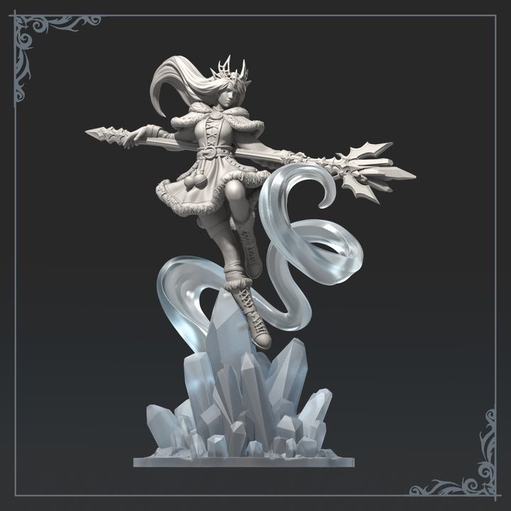 Astralyn - Ice Queen Sorceress - Miniature