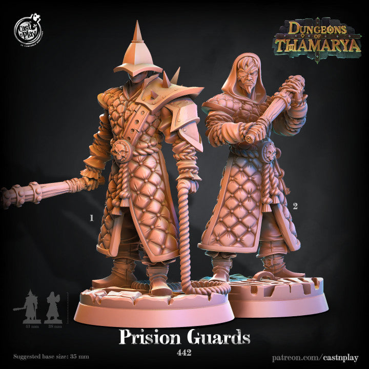 Prison Guard Miniatures
