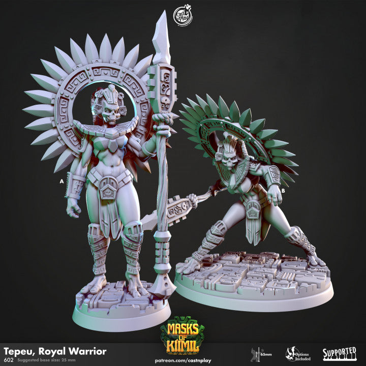 Tepeu, Royal Warriors