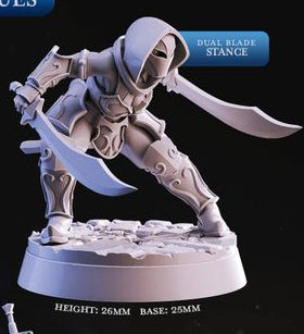 Masked Rogues Miniatures - Nightdagger Rogues