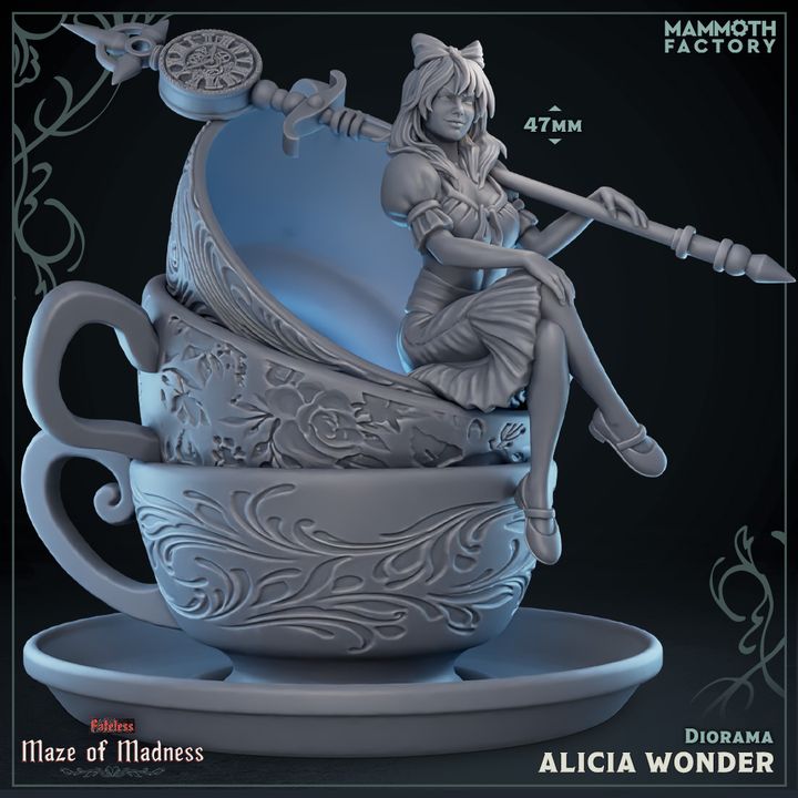 Alicia Wonder - Mini / Diorama