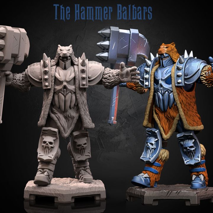 The Hammer Balbars – Armored Warrior Miniature