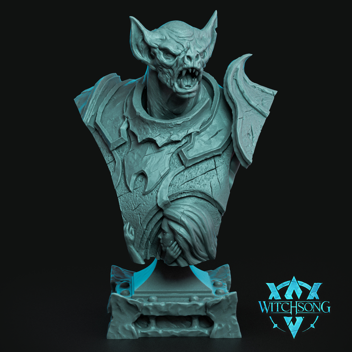 Beledrin's Anguish – Vampire Lord Miniature & Bust