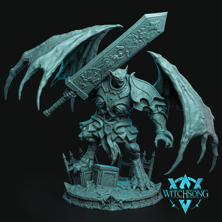 Beledrin's Anguish – Vampire Lord Miniature & Bust