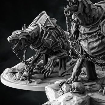 Death Hounds Miniatures – Undead War Beasts