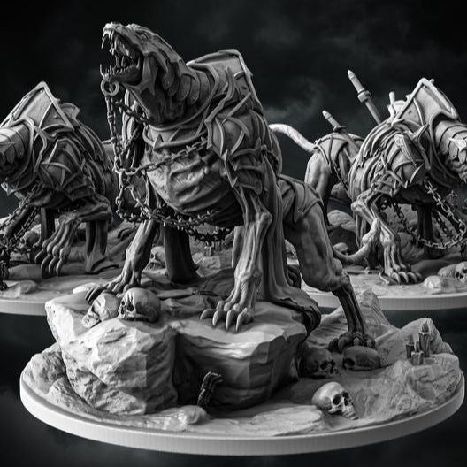 Death Hounds Miniatures – Undead War Beasts