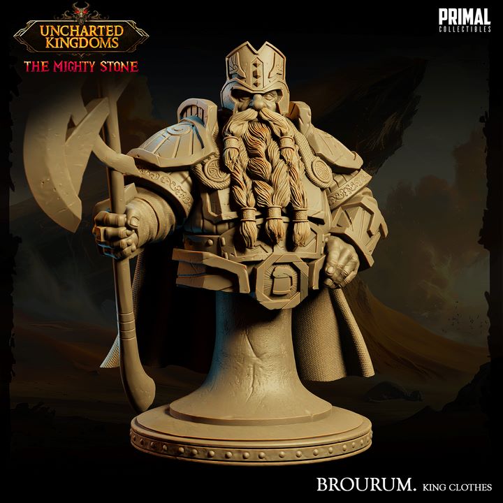 Dwarf - Brourum Axedelver (King Clothes)