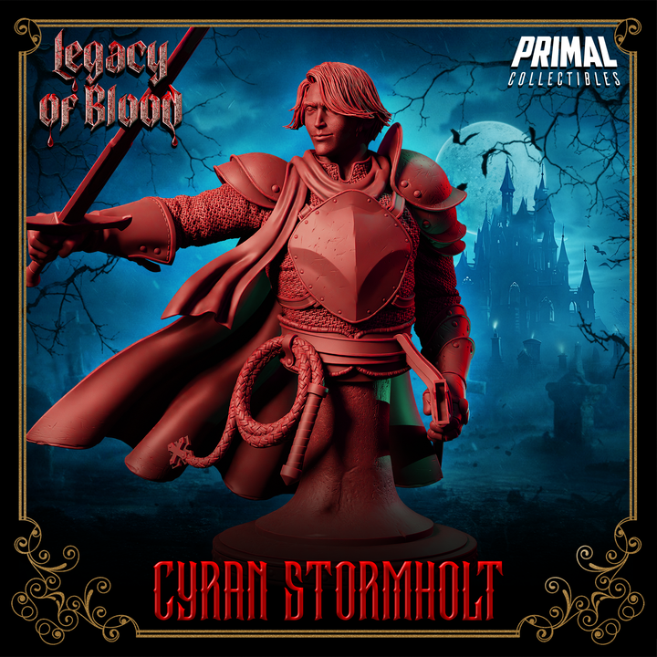 Cyran Stormholt – Vampire Hunter Miniature