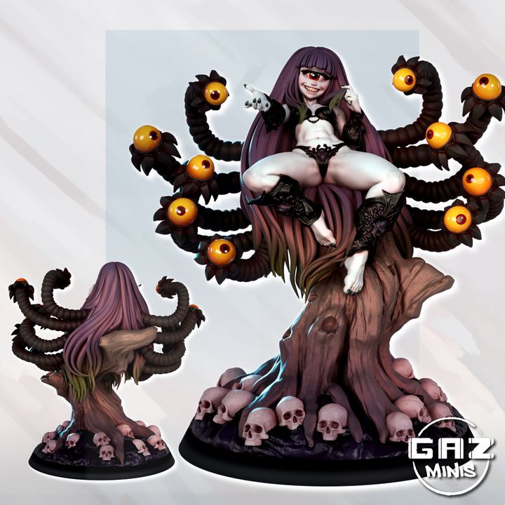 Oculana - Female Beholder (SFW/NSFW 18+ Only)