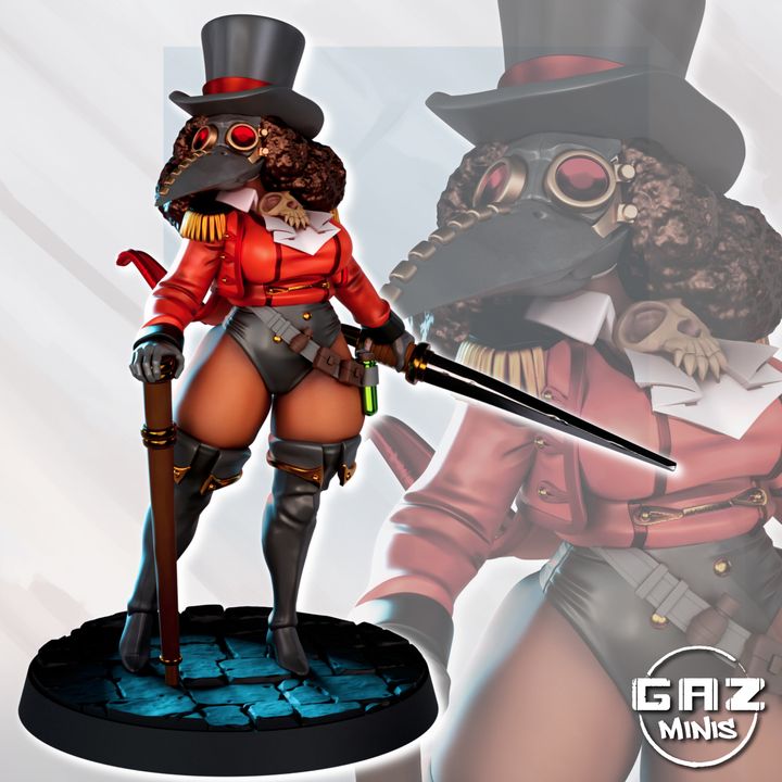 Plague Doctor Ringleader Zara (SFW/NSFW 18+)