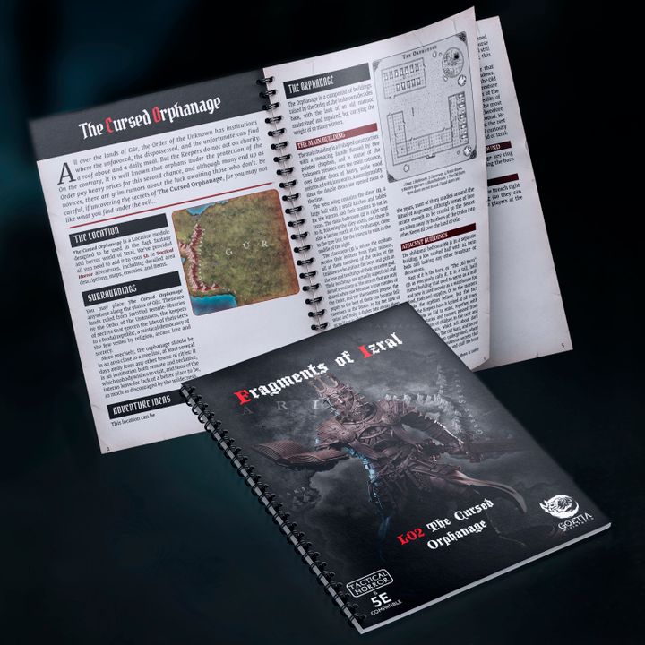 Fragments of Izral L02 – The Cursed Orphanage – Grimdark Fantasy Location PDF