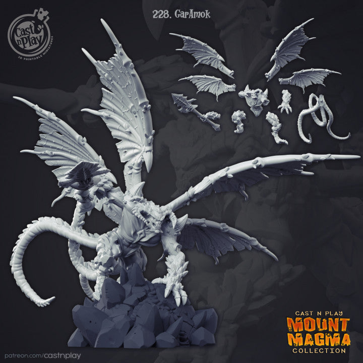 GarAmok Demon Monster Miniature