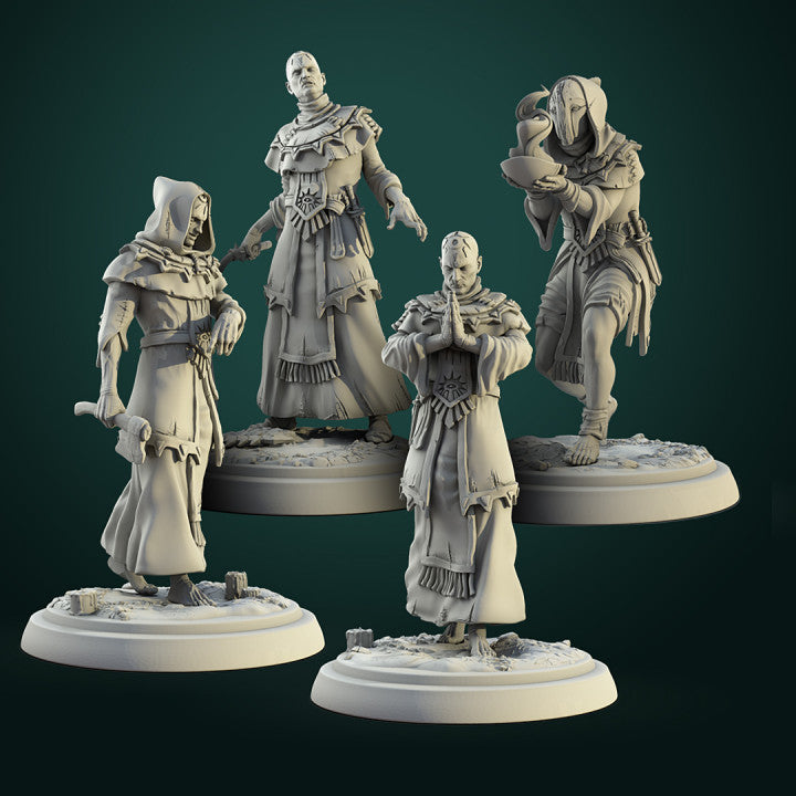 Cultist Miniature Set – Dark Acolytes