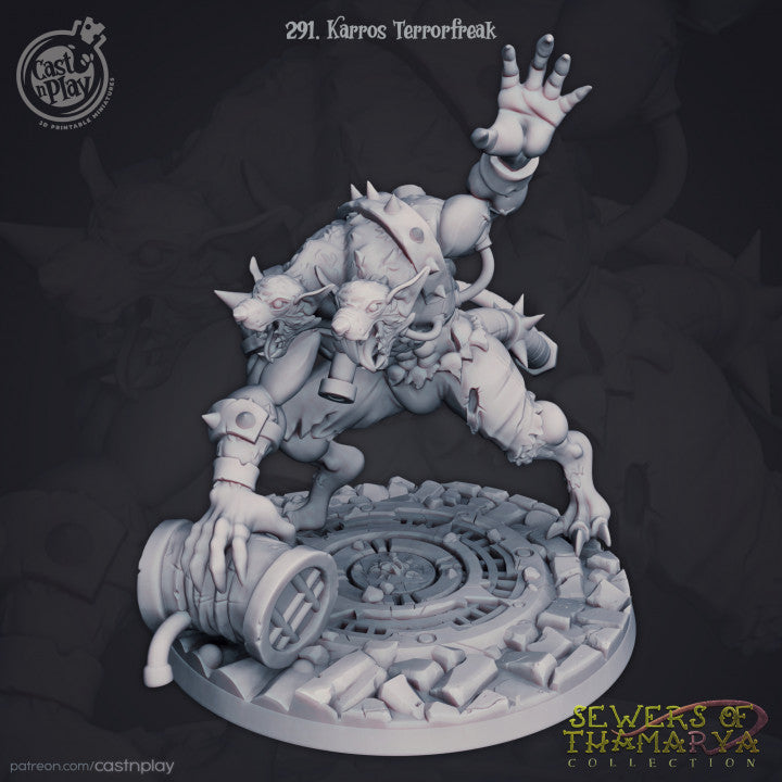 Karros Terrorfreak – Mutant Aberration Monster Miniature