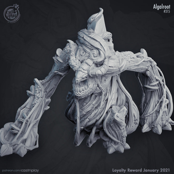 Algalroot – Ancient Fungal Guardian Miniature
