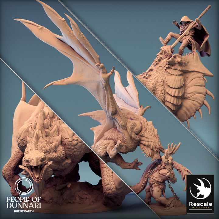 Sand Wyverns