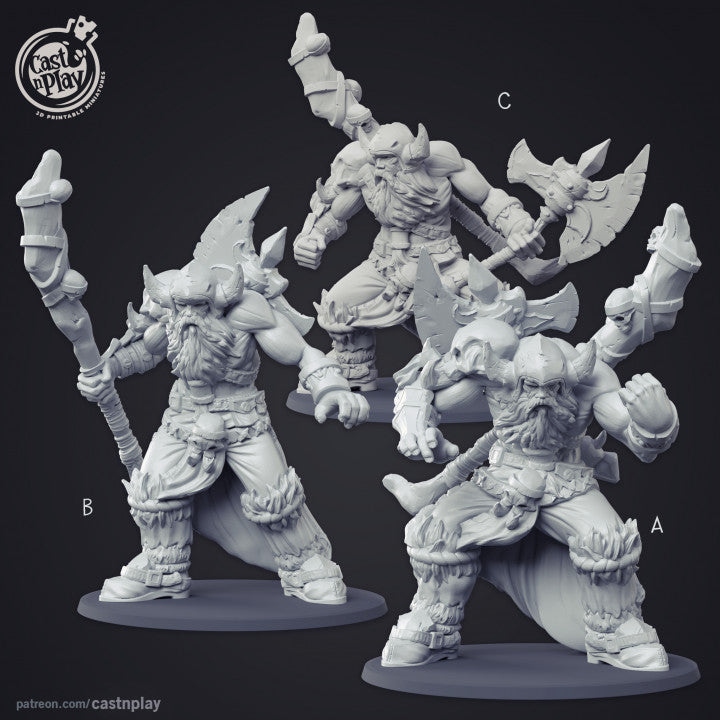 Hill Giant Miniatures Set