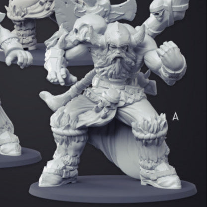 Hill Giant Miniatures Set