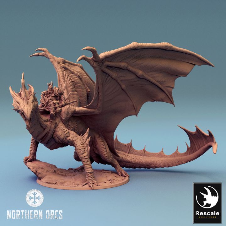 Legendary Metallic Silver Dragon